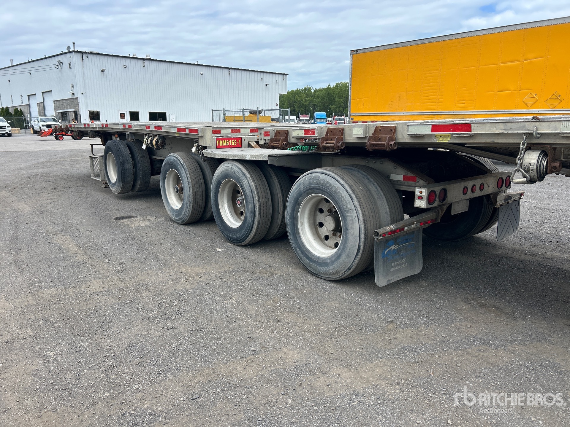 2012 Manac 28 FT QUAD/A SUPER B-TRAIN LEAD