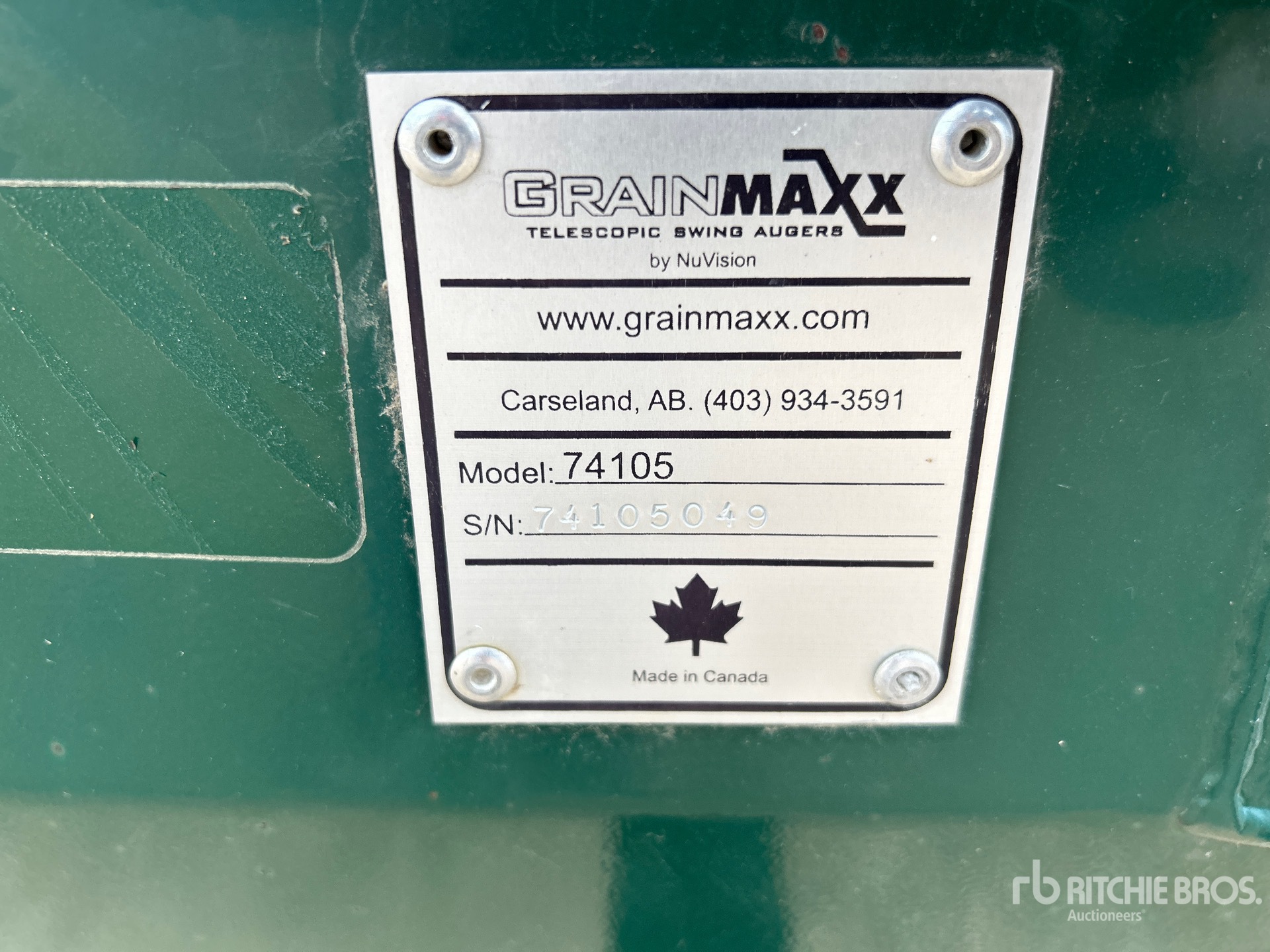 2019 Grainmaxx 74105