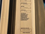 General Appearance with Motor Vehicle Safety Standards Label