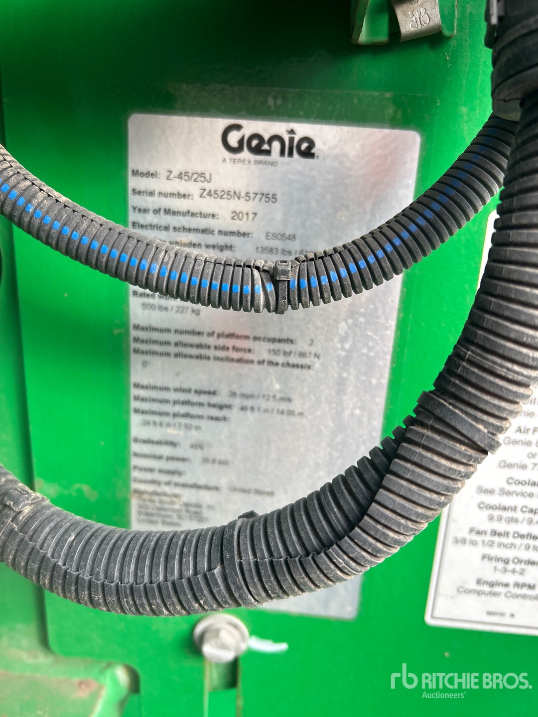 2017 Genie Z-45/25J