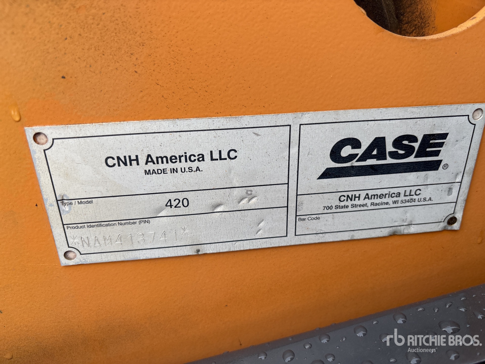 2010 Case 420 SERIES 3