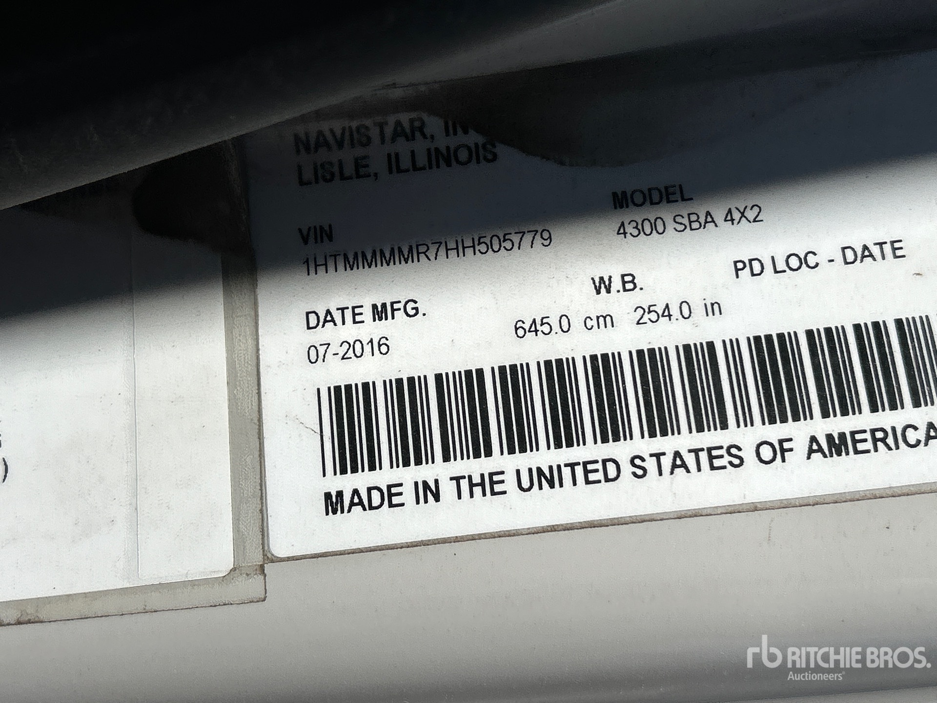 2017 International 4300