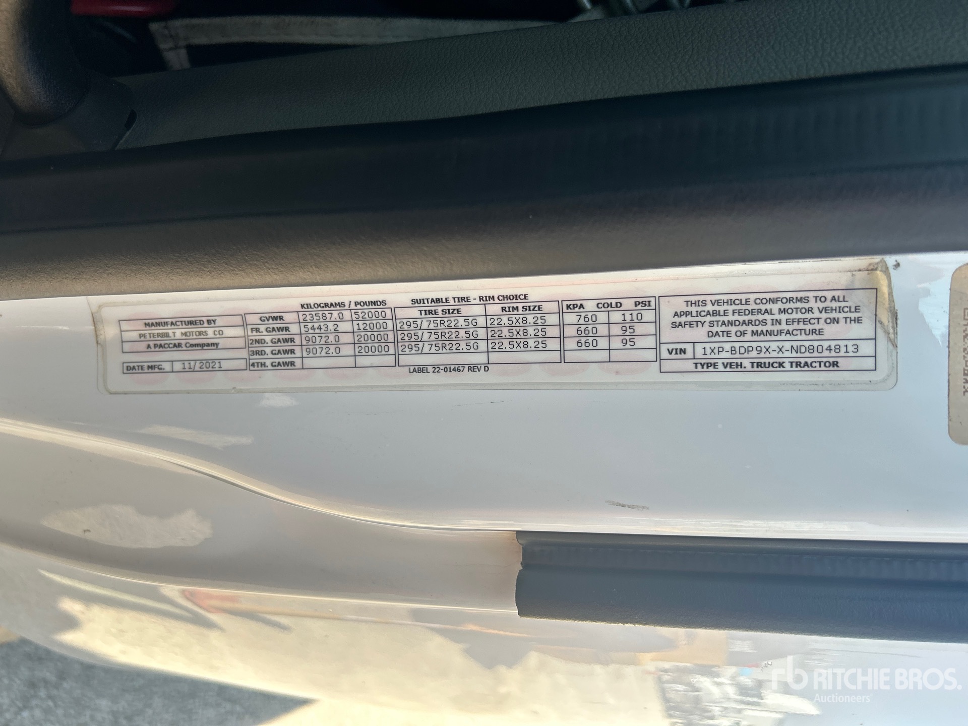 2022 Peterbilt 579