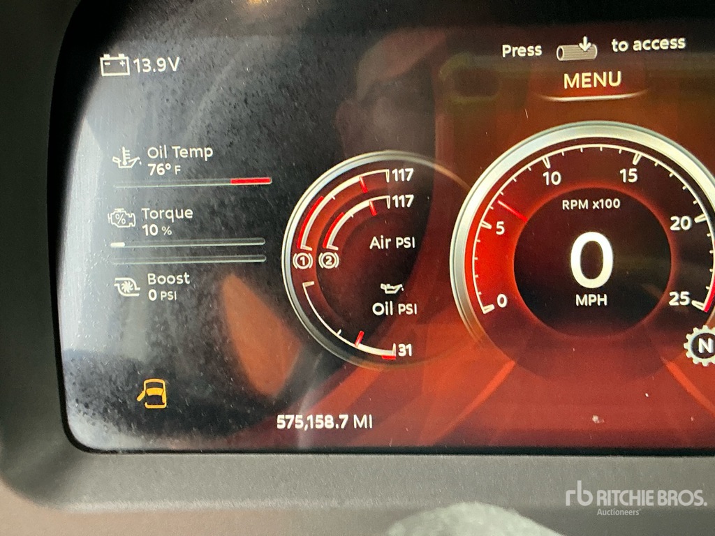 General Appearance with Hour Meter / Odometer