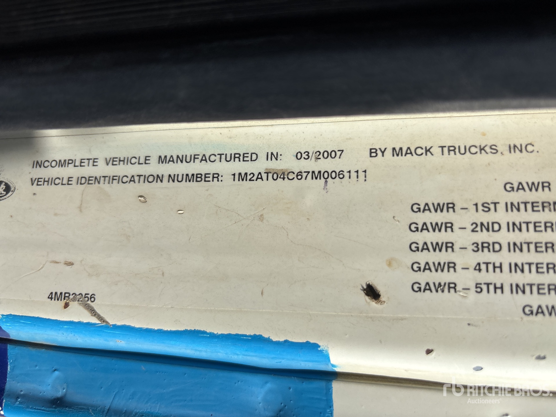 2007 Mack CTP