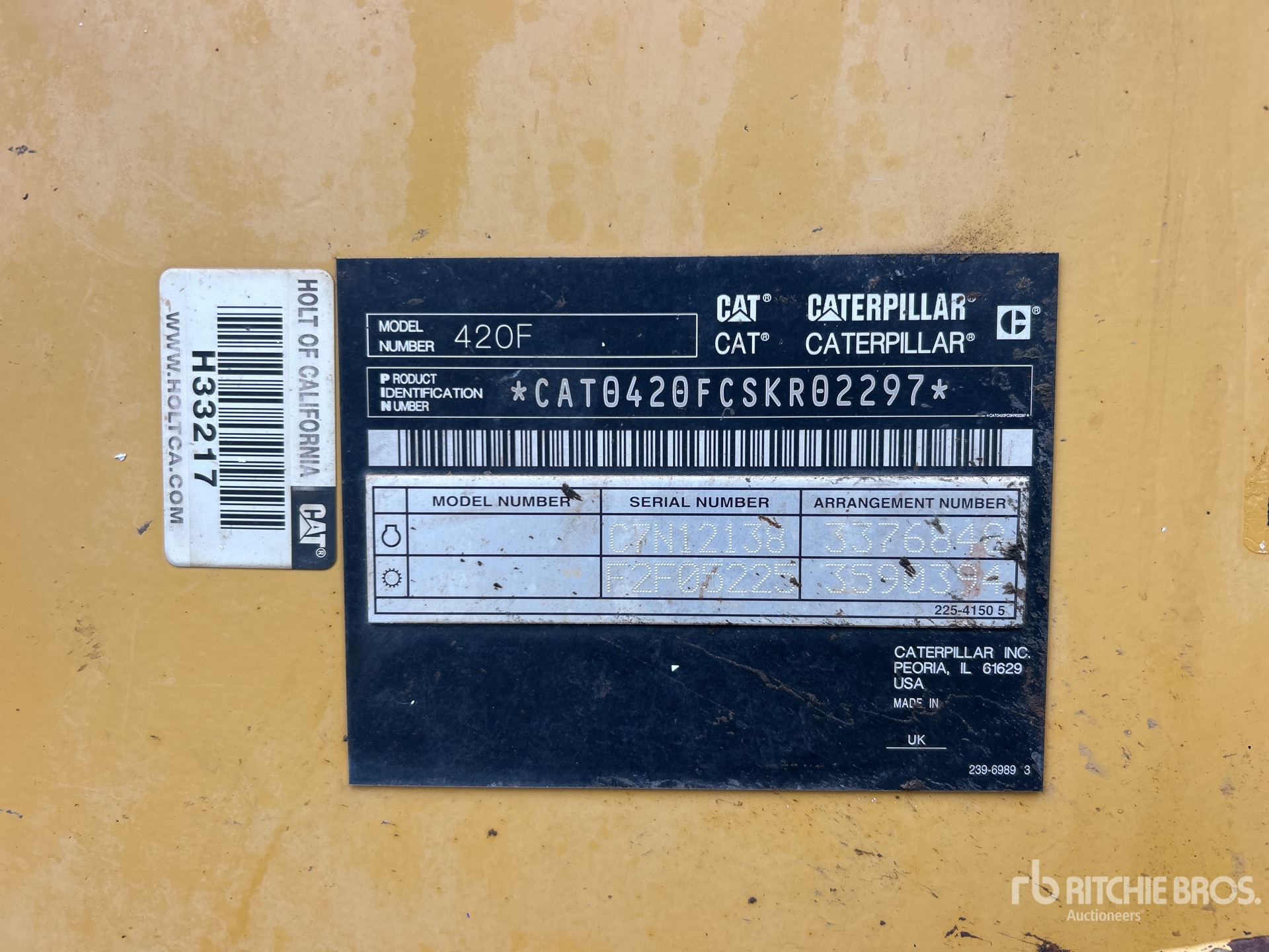 2013 Caterpillar 420F