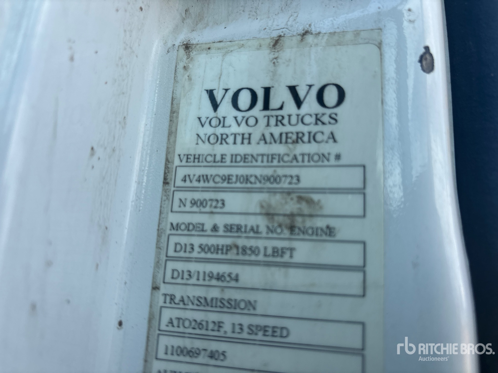 2019 Volvo VNR