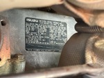 Engine with Emission Label