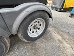 Trailer Chassis with Left Rear Tire