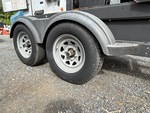 Trailer Chassis with Right Front Tire