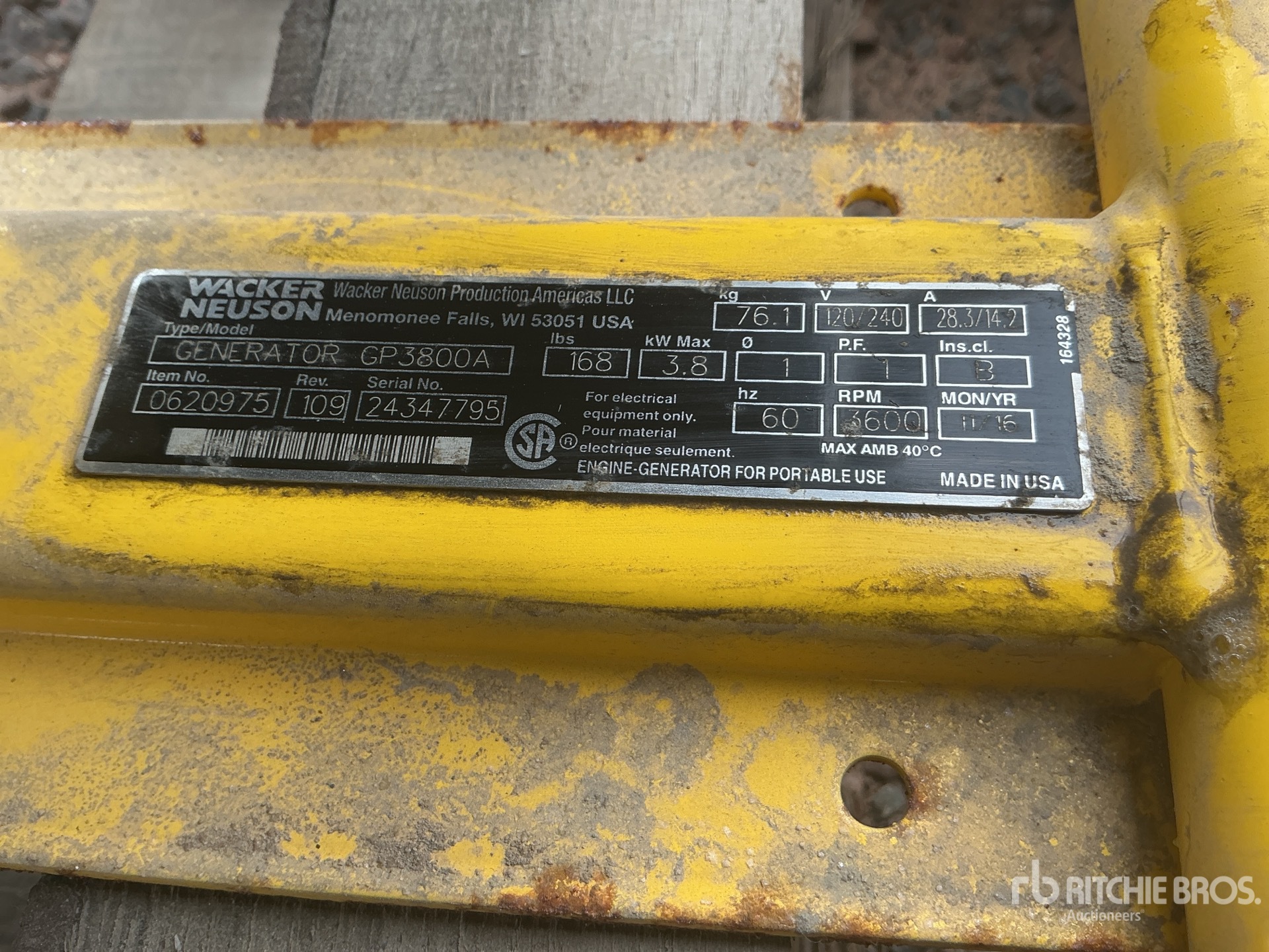 2022 Wacker Neuson GP3800A