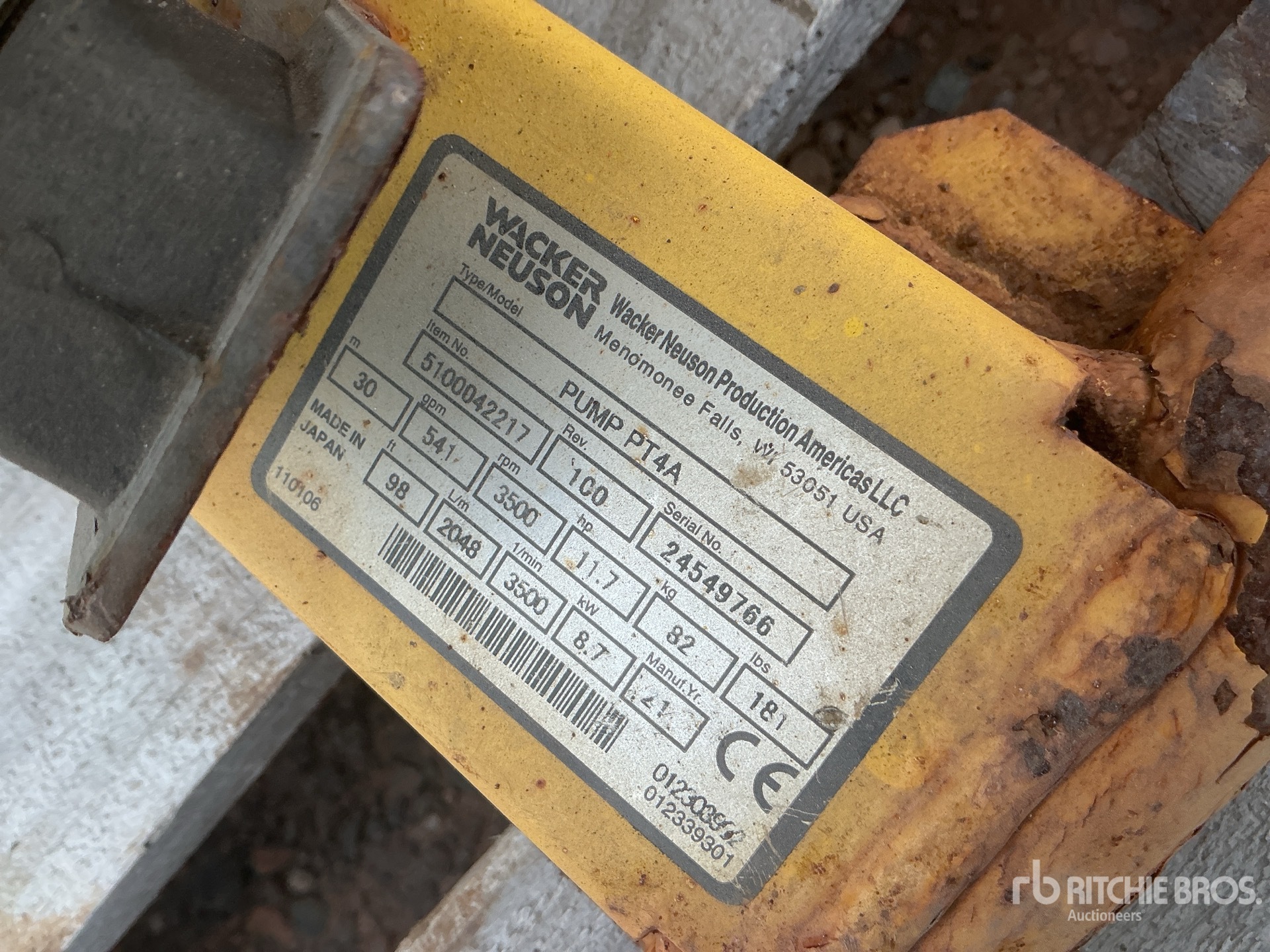 2022 Wacker Neuson PTS4AV