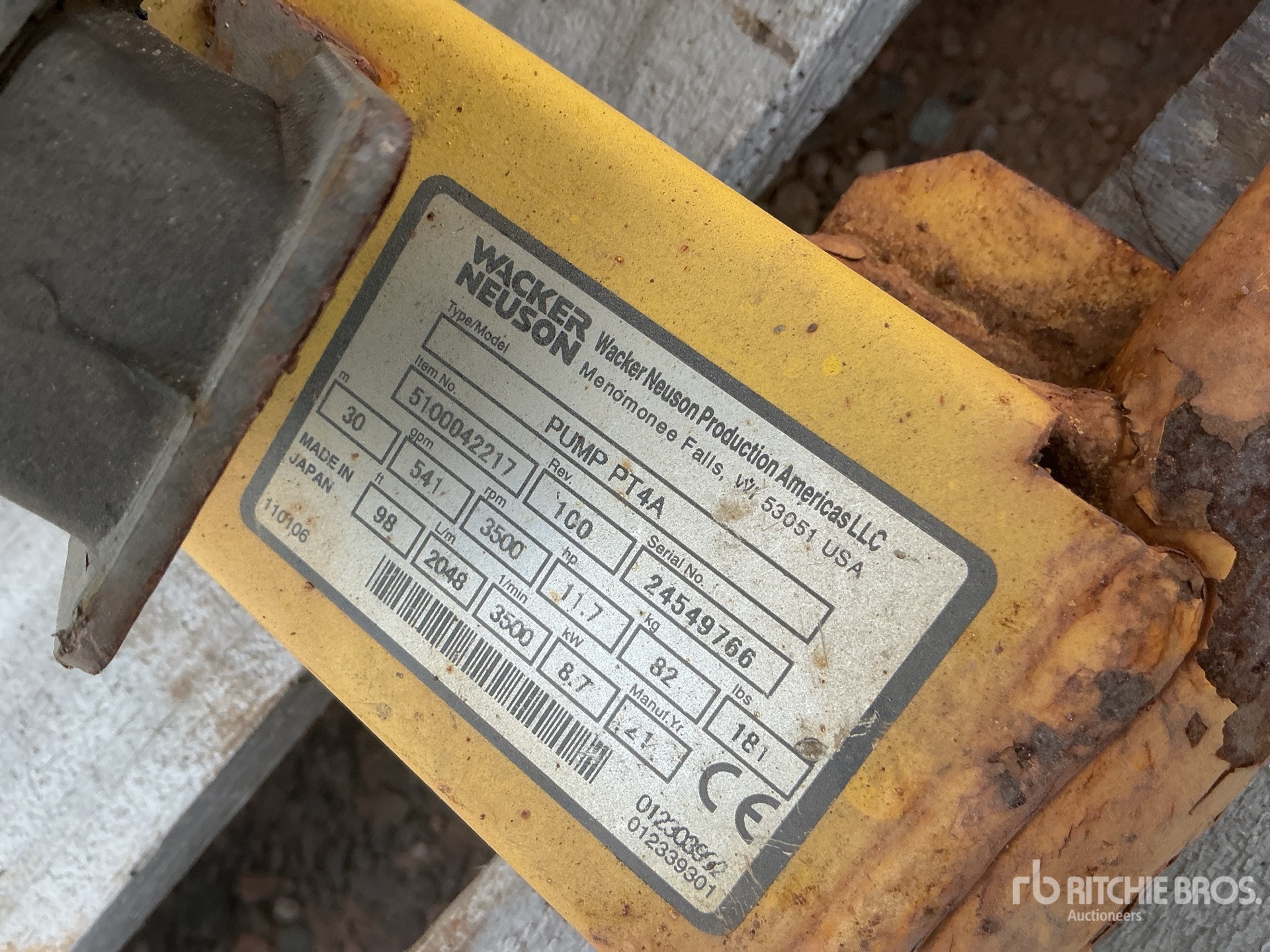 2022 Wacker Neuson PTS4AV