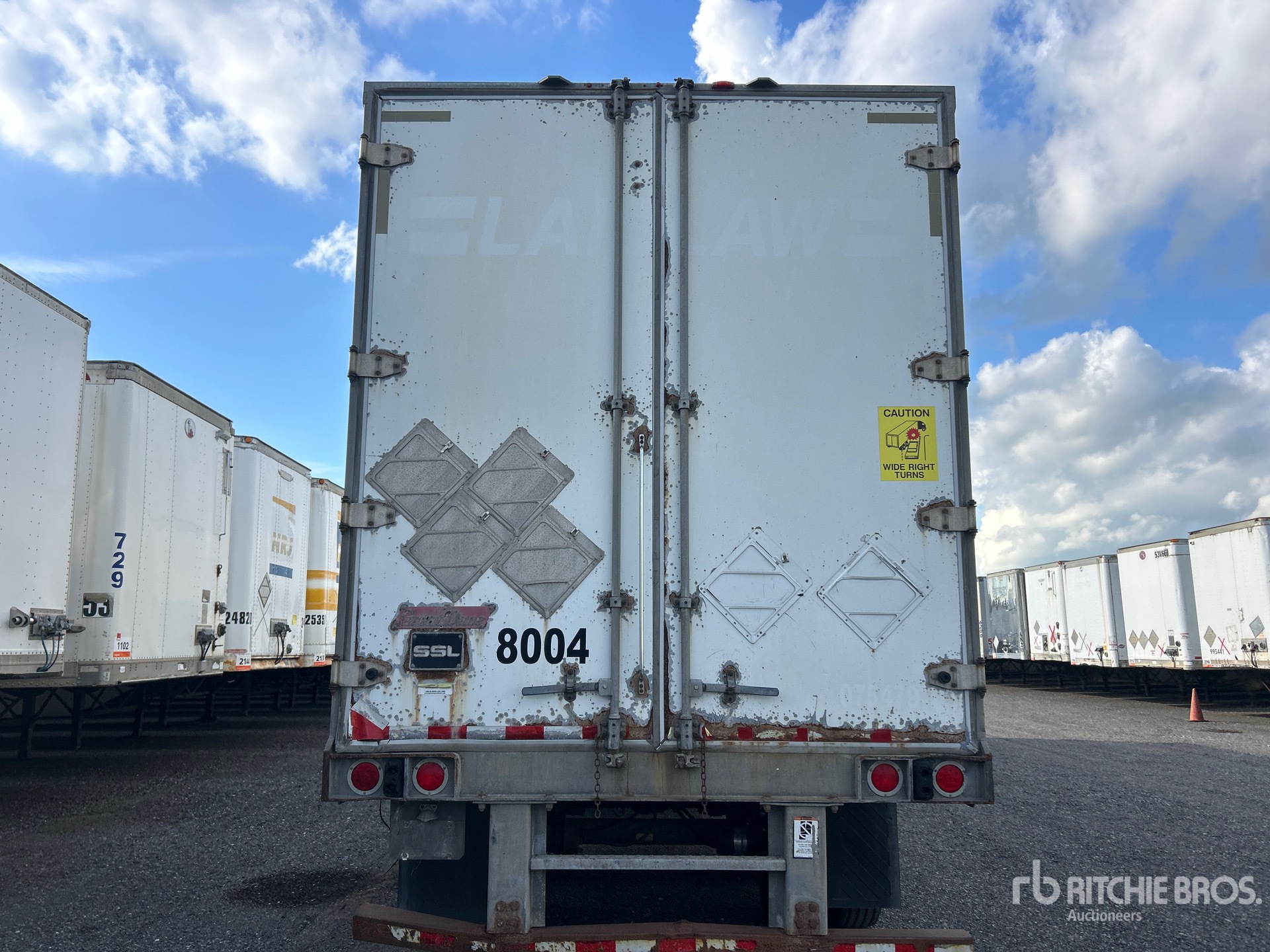 2012 Great Dane 53 FT X 102 IN T/A