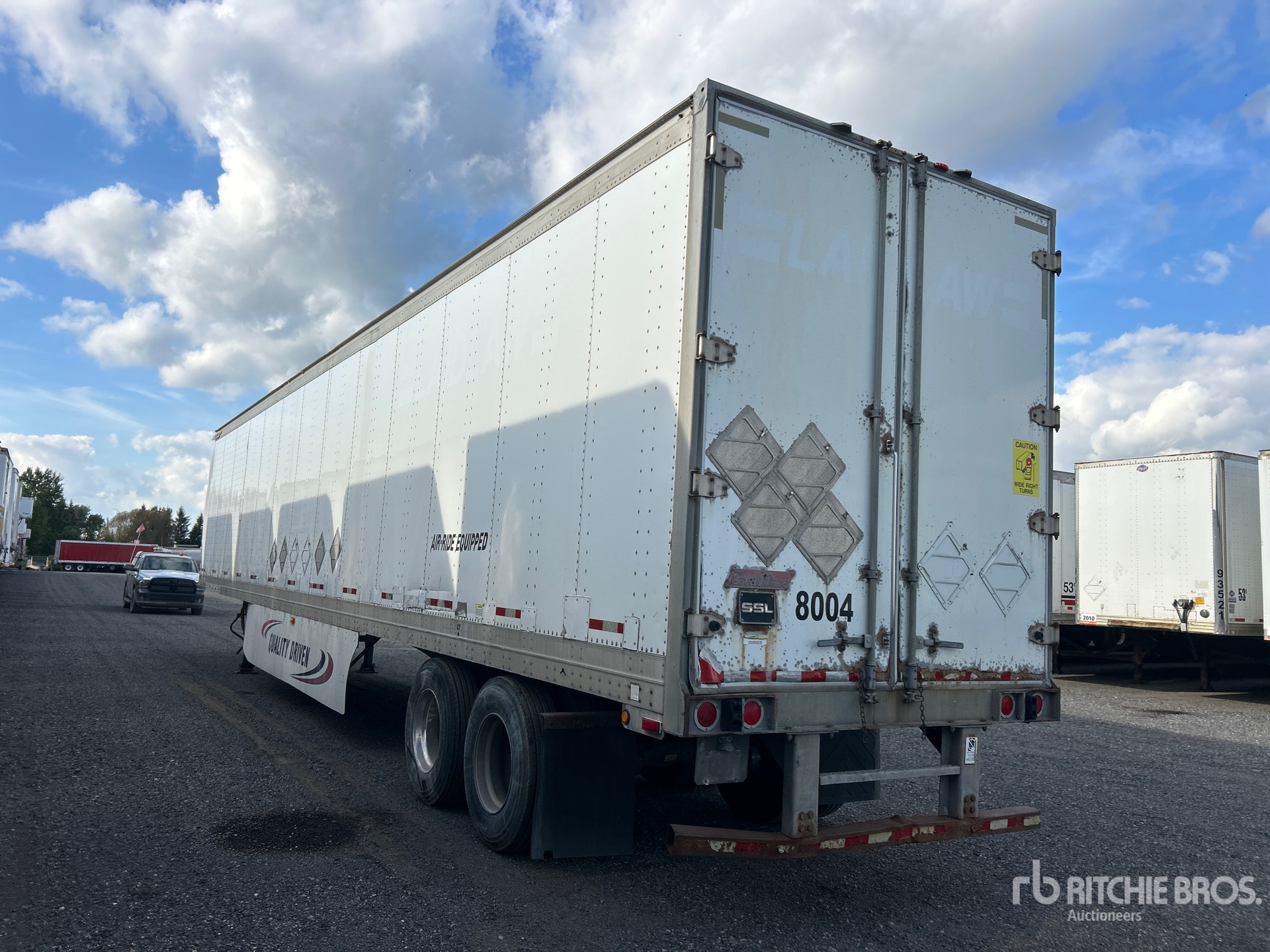 2012 Great Dane 53 FT X 102 IN T/A