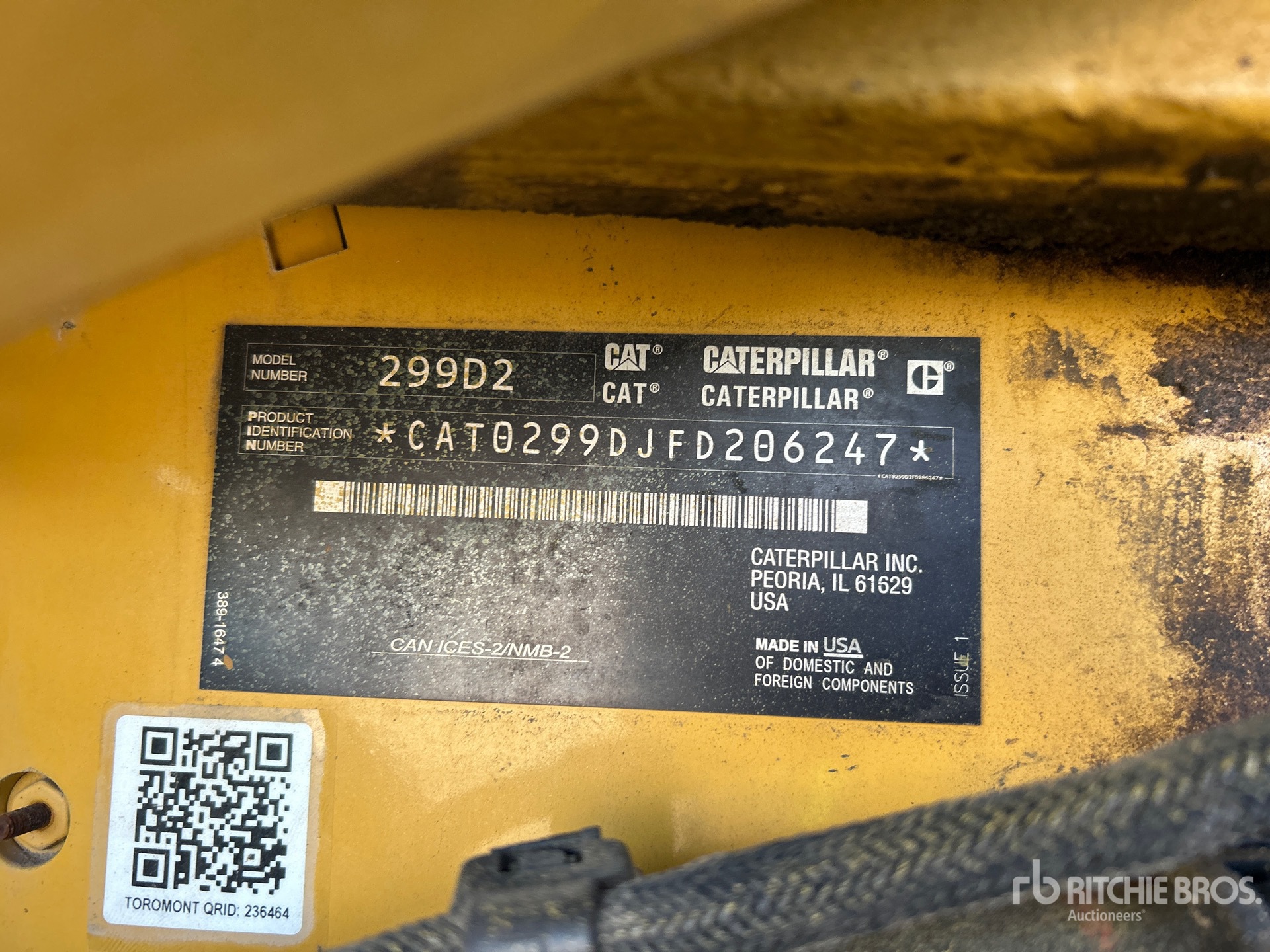 2019 Caterpillar 299D2