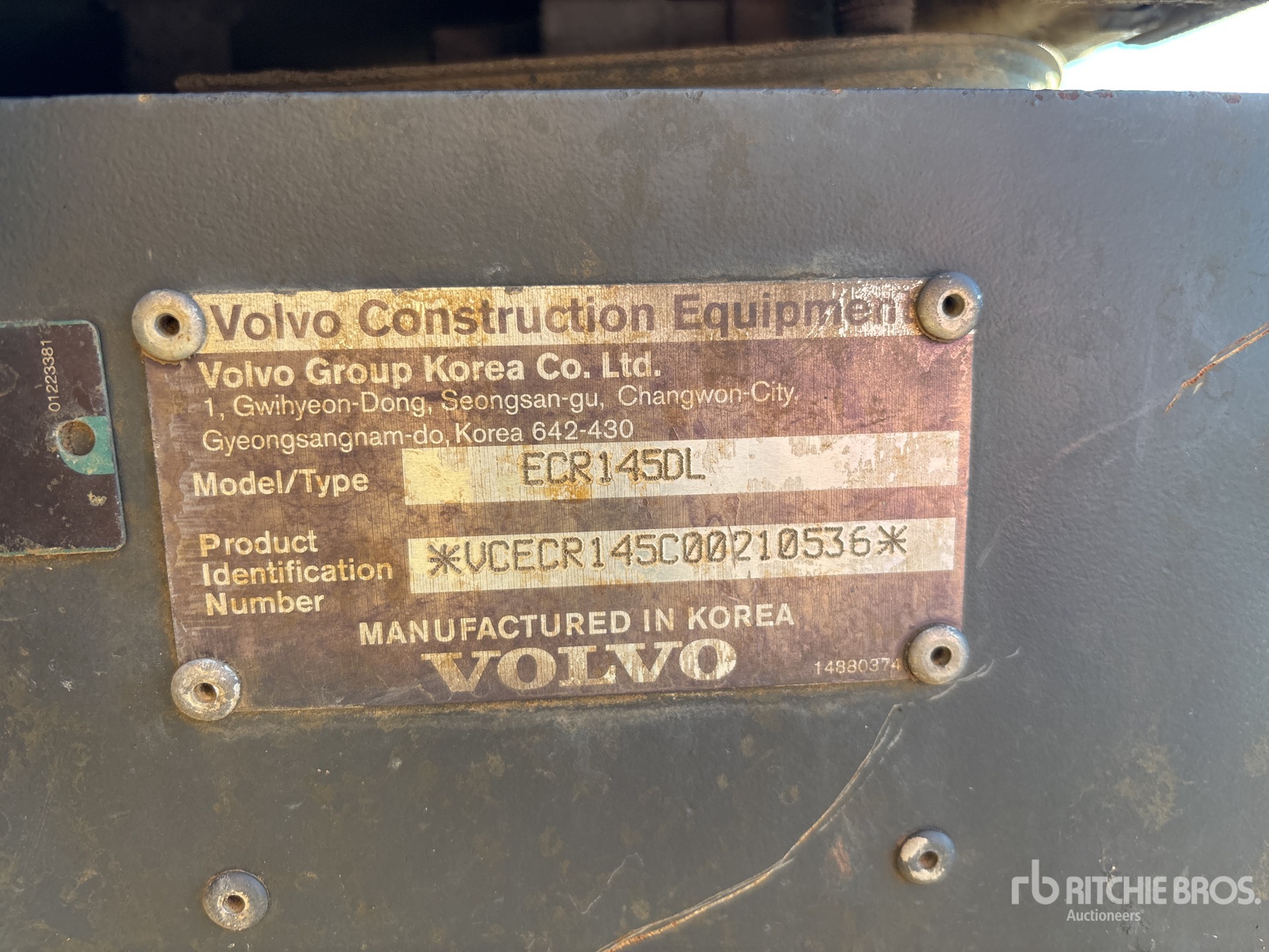 2014 Volvo ECR145DL