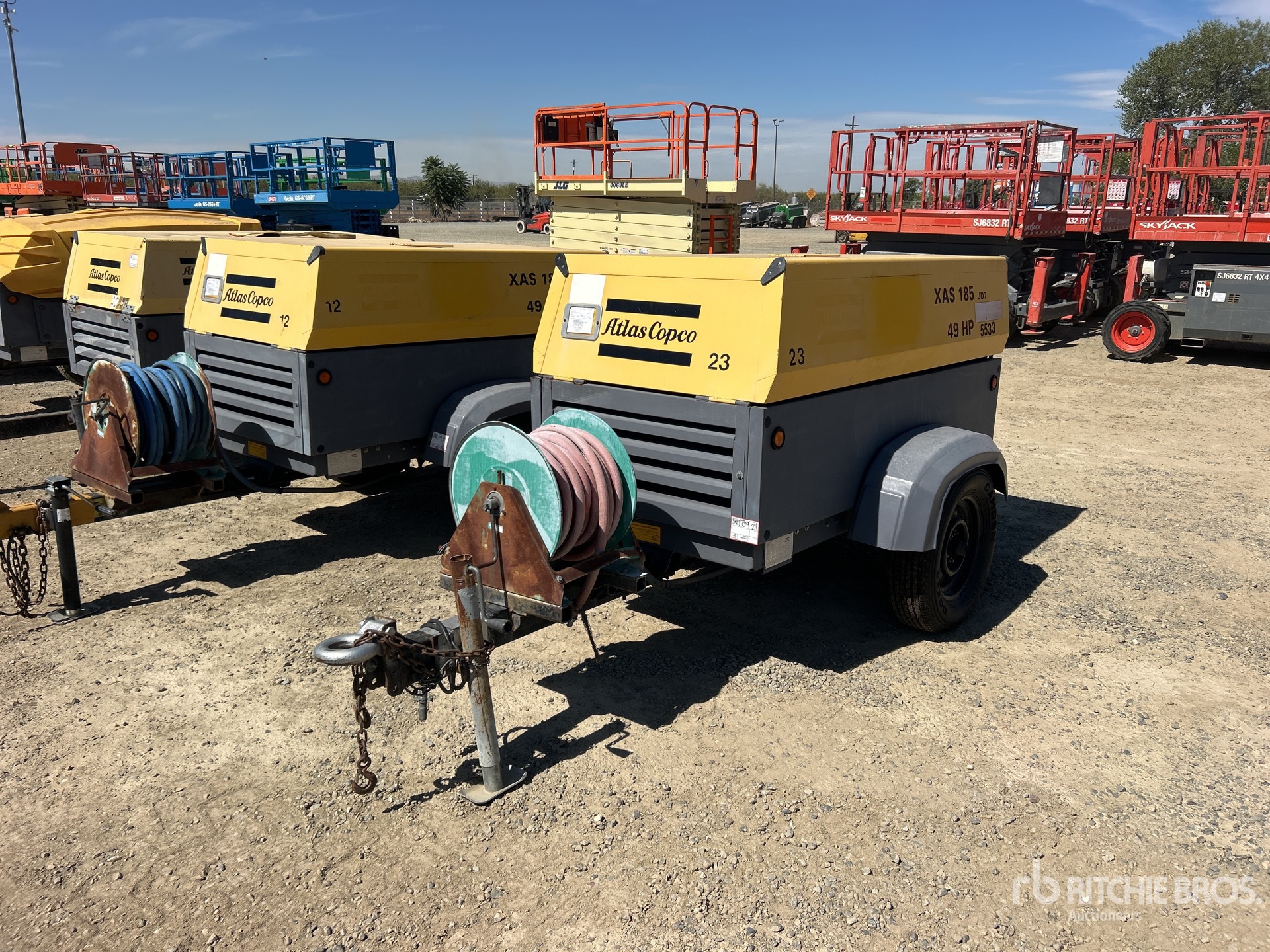 2013 Atlas Copco XAS 185 JD7