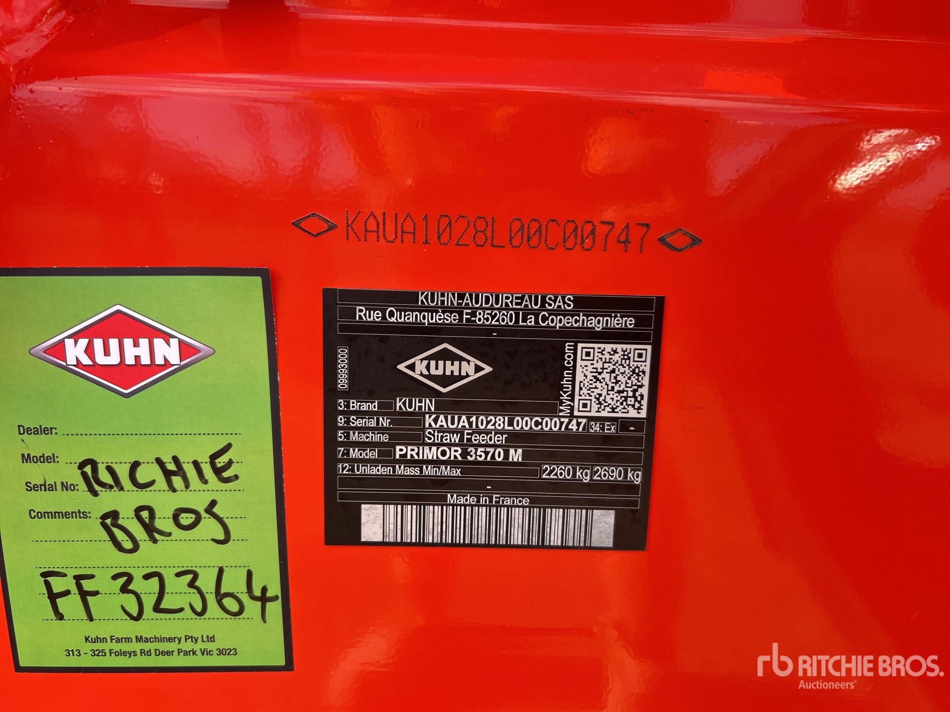 2024 Kuhn PRIMOR 3570 M