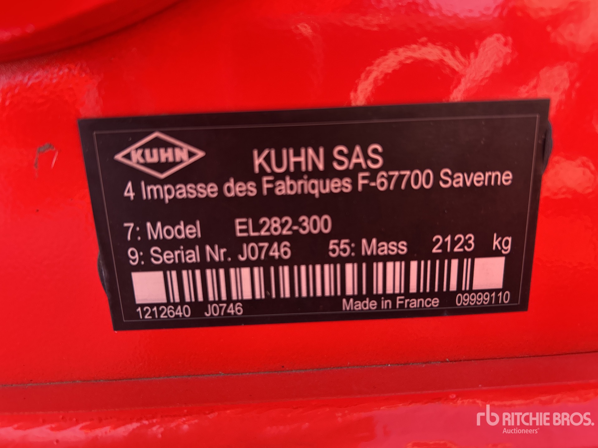 2022 Kuhn EL282-300