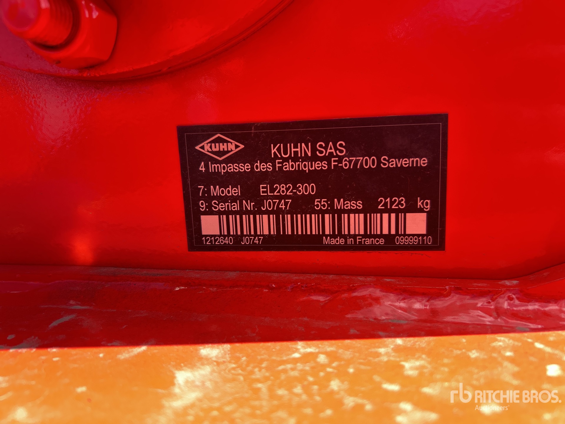 2022 Kuhn EL282-300