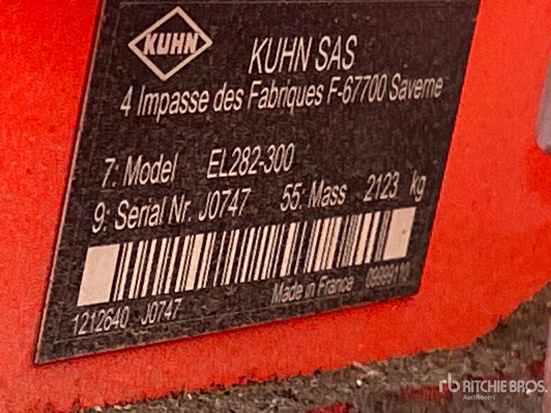 2022 Kuhn EL282-300