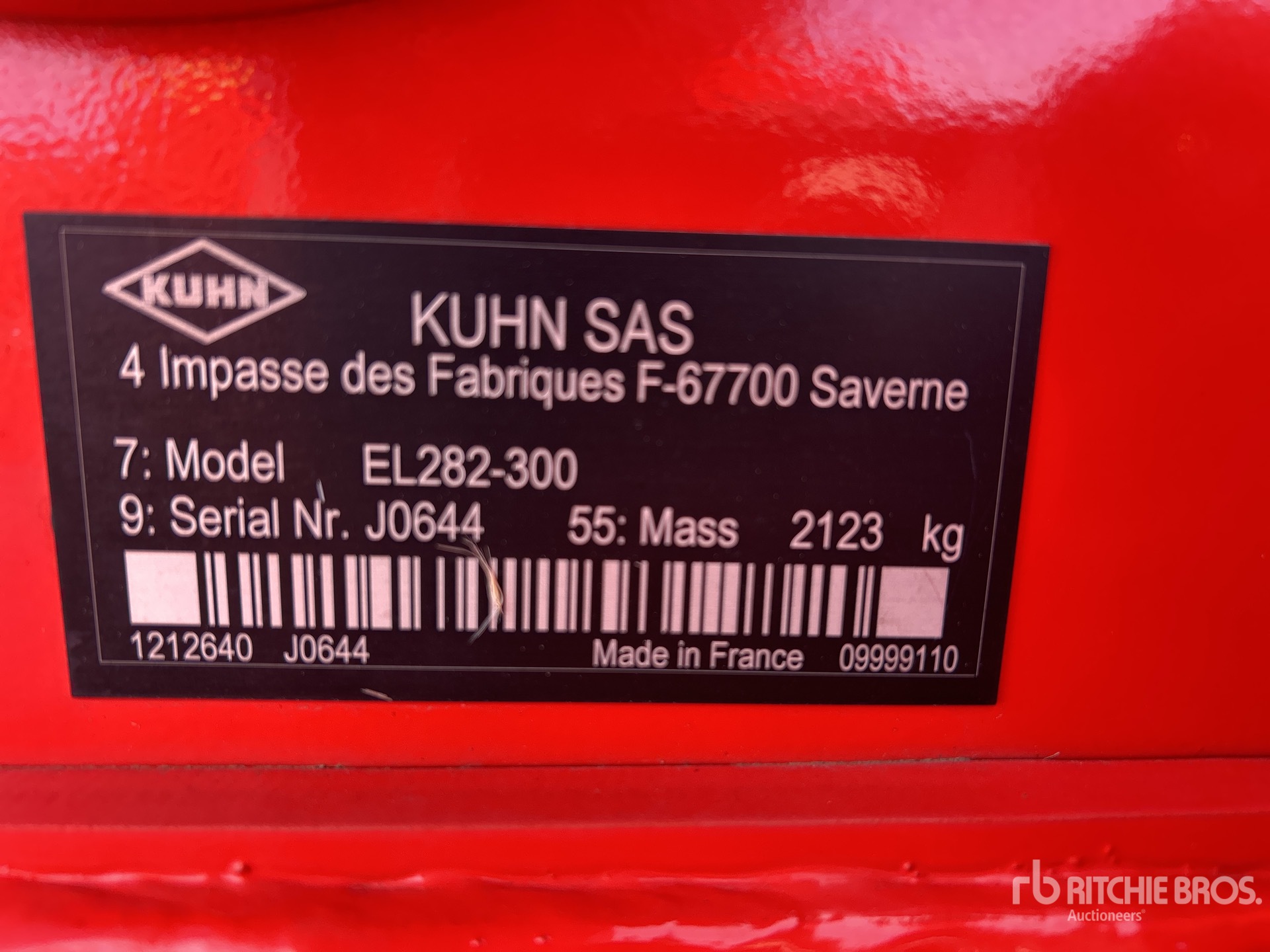 2021 Kuhn EL282-300