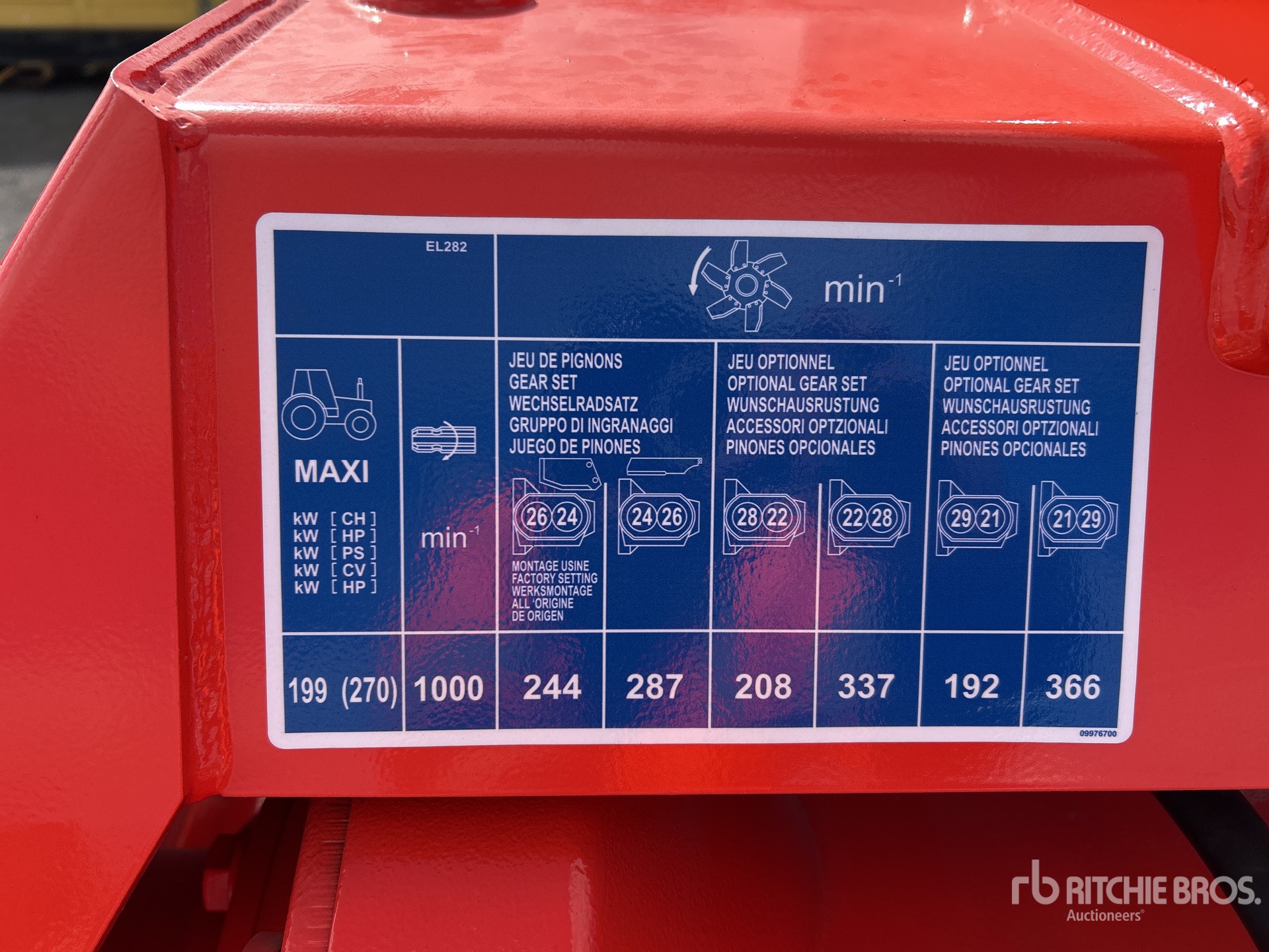 2022 Kuhn EL282-300