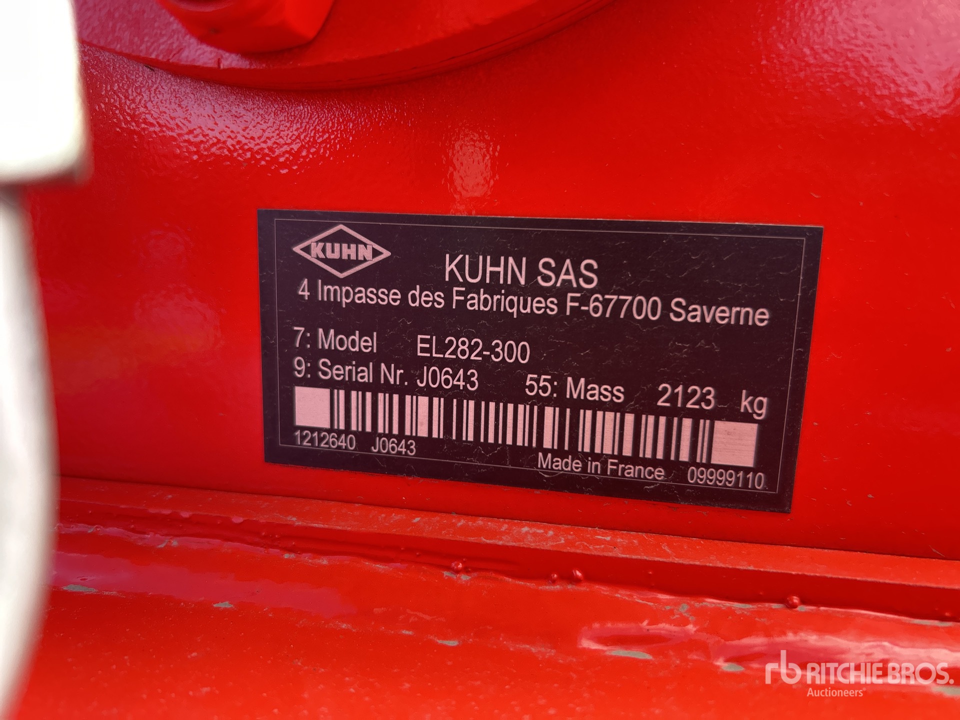 2021 Kuhn EL282-300