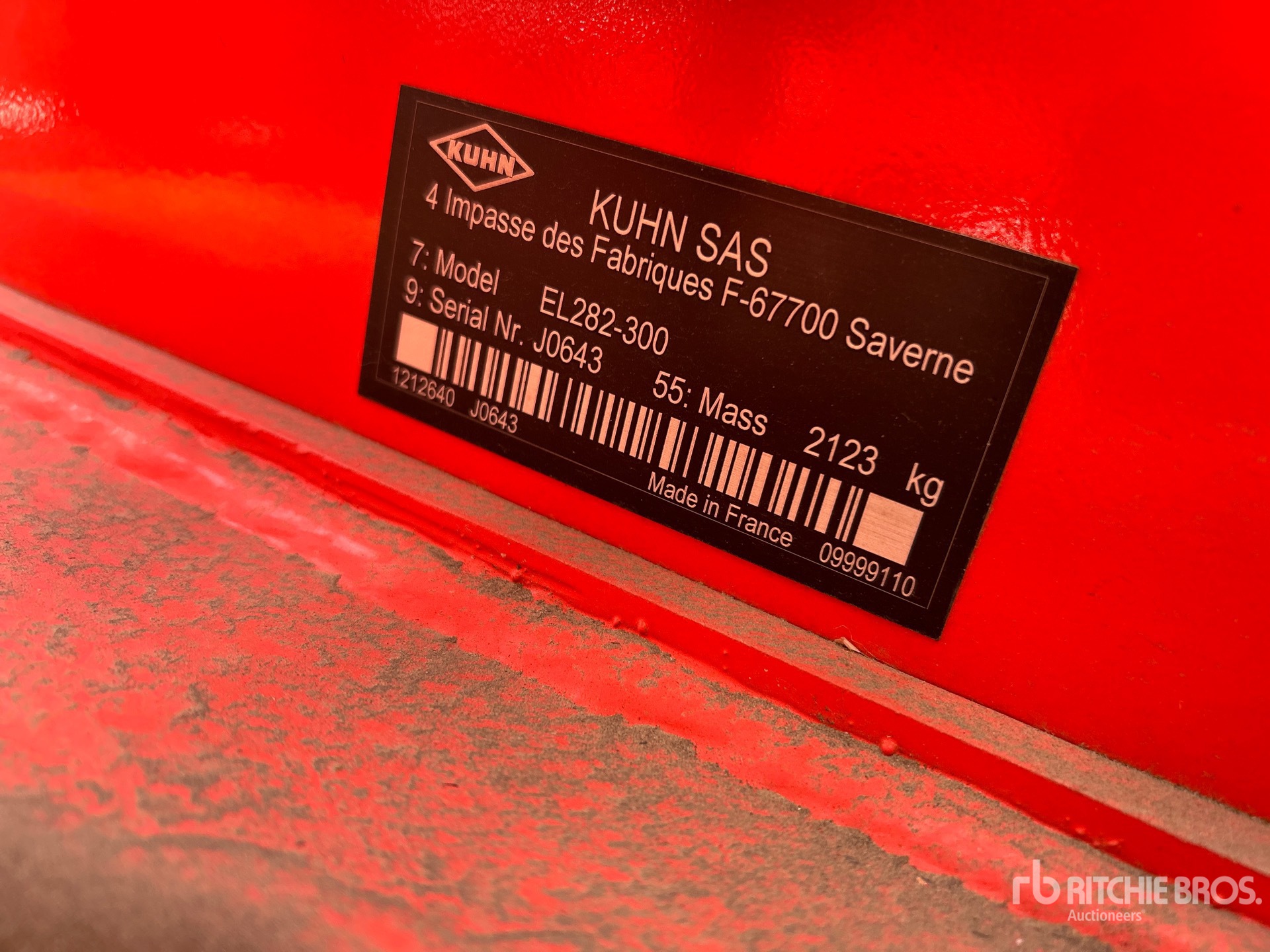 2021 Kuhn EL282-300