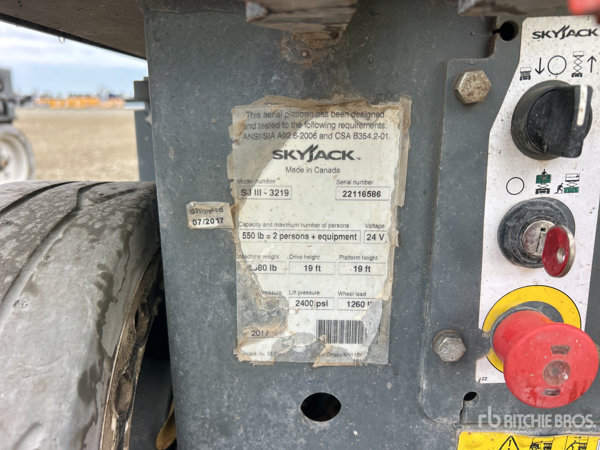 2017 Skyjack SJIII-3219