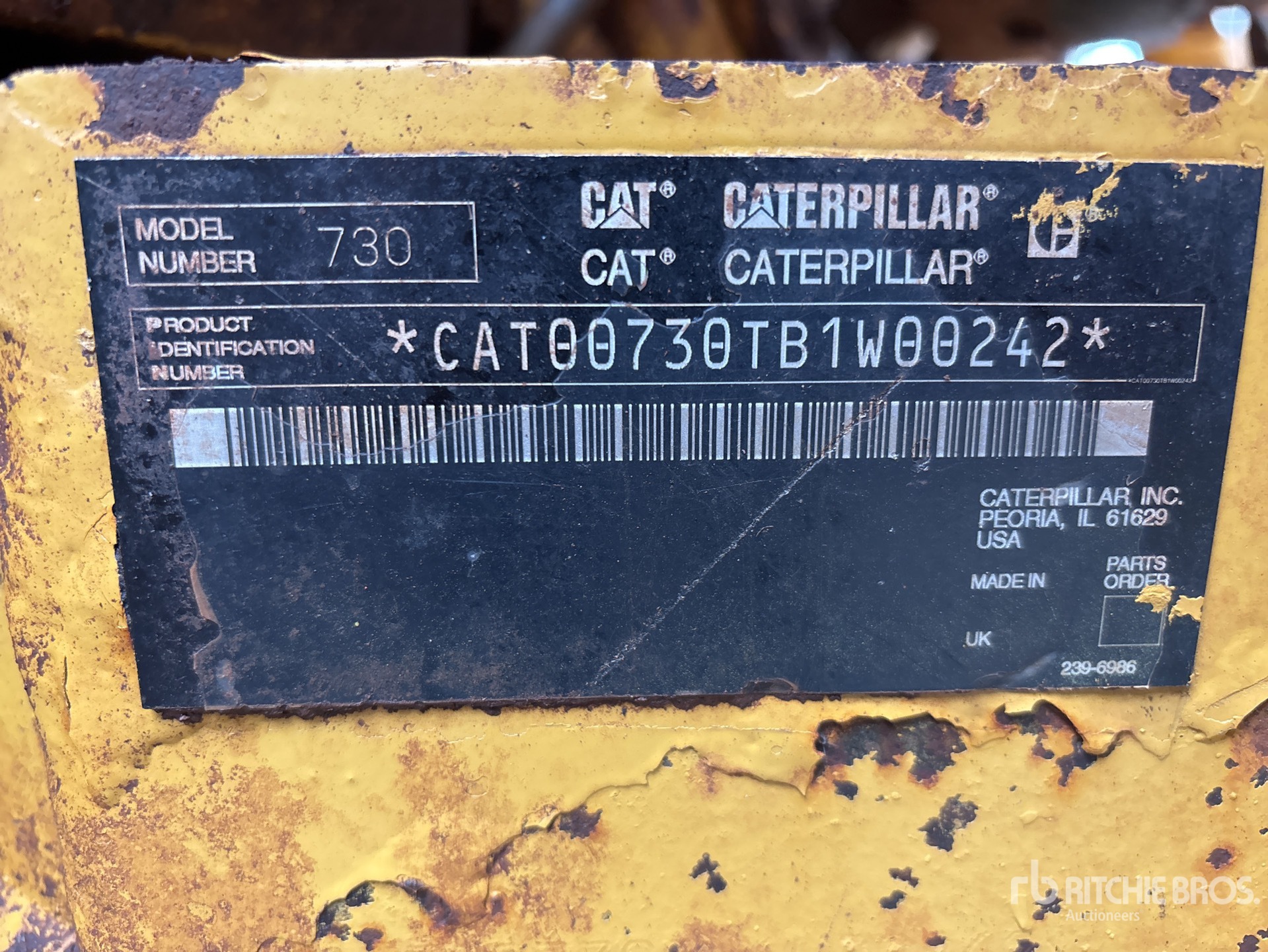 2007 Caterpillar 730