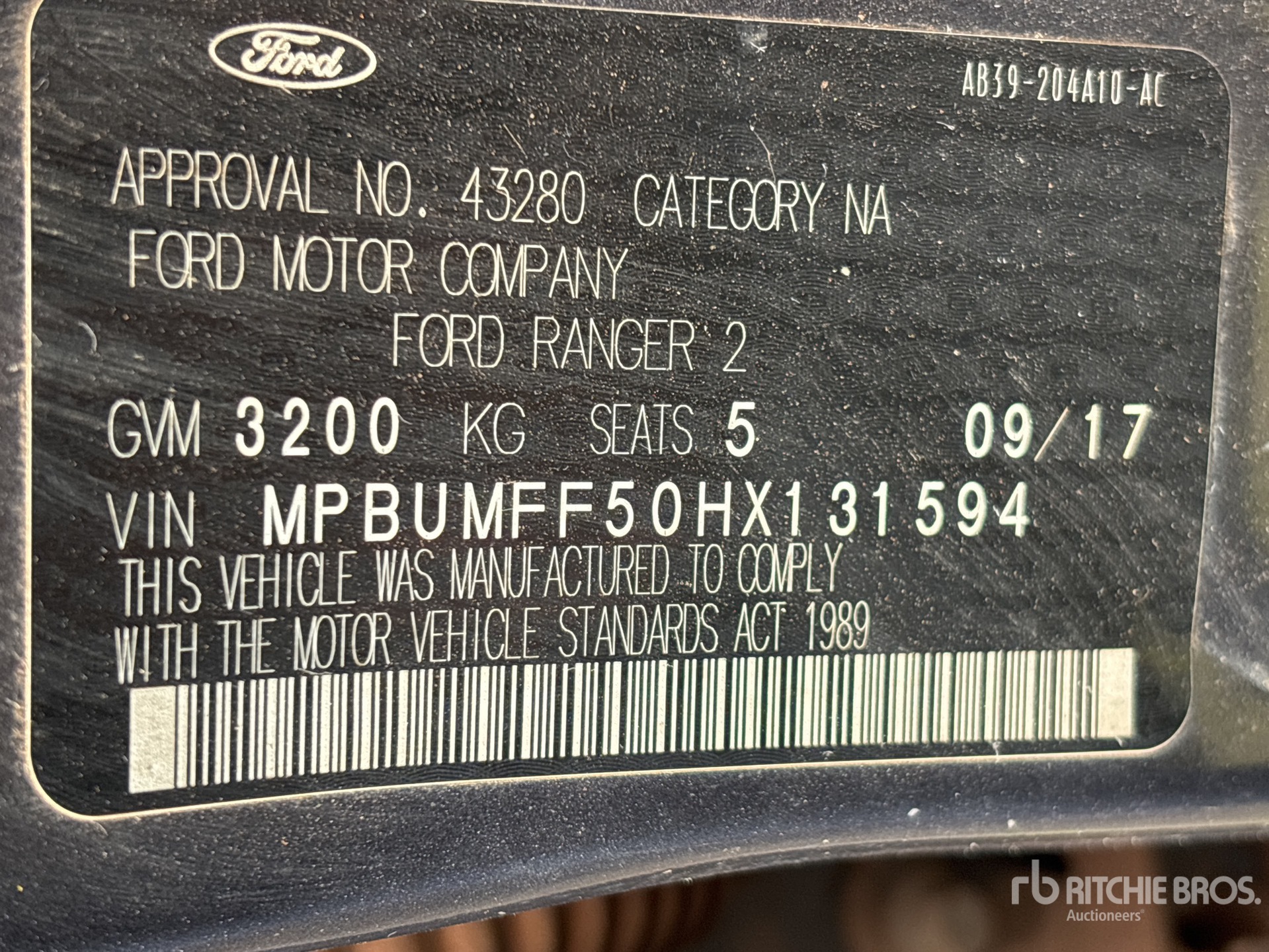 2017 Ford RANGER XLT