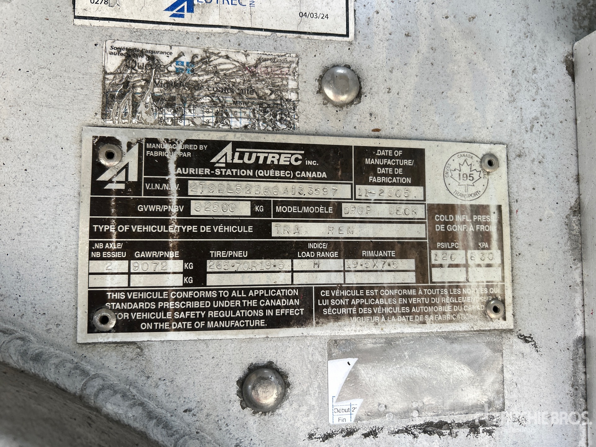 2006 Alutrec 53 FT T/A