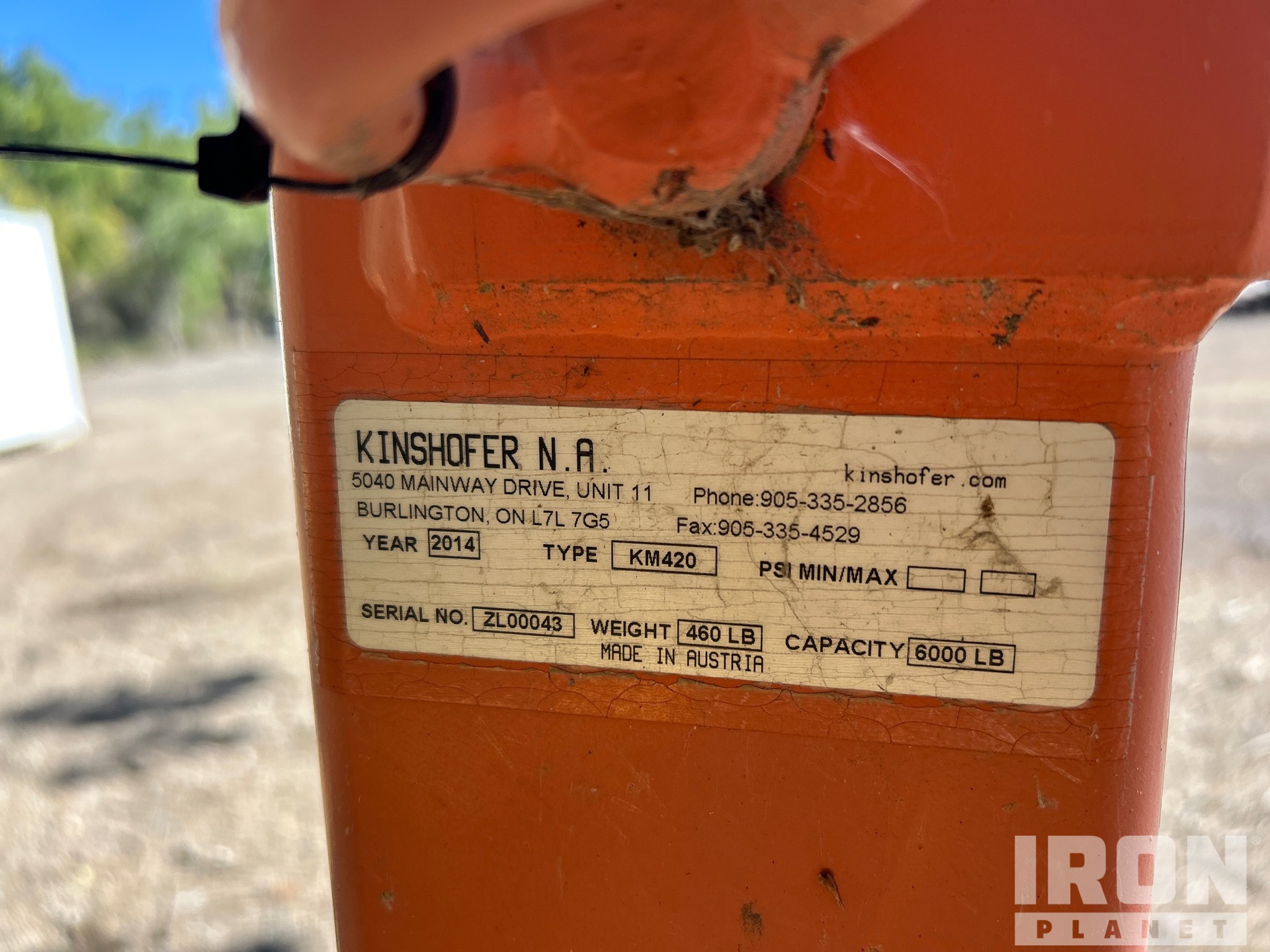 2014 Kinshofer KM400