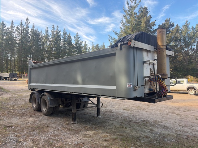 1988 Mills Tui Trailers 6.8 m T/A Tipping Trailer