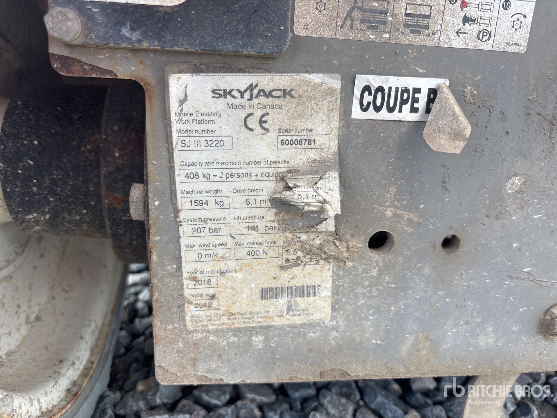 2018 Skyjack SJIII-3220
