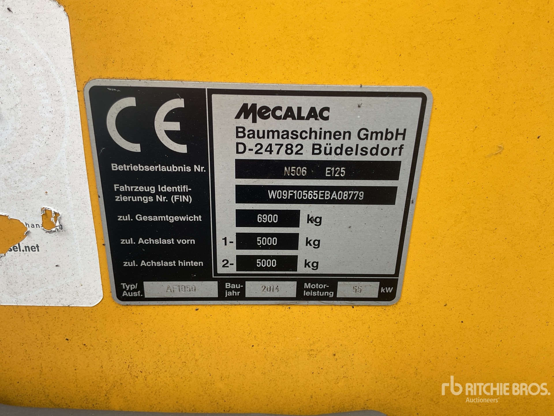 2014 Mecalac AF1050