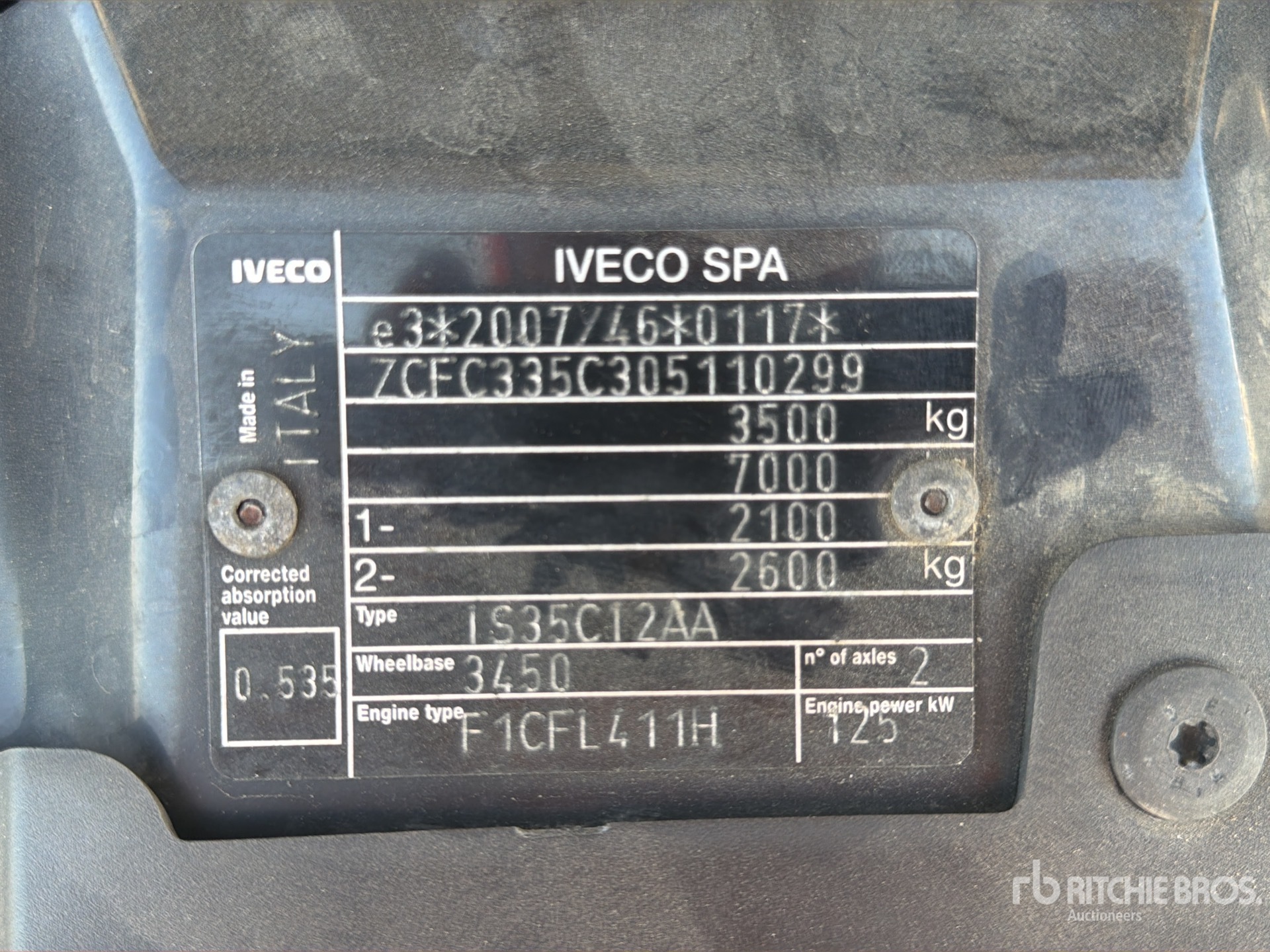 Iveco DAILY 35C17