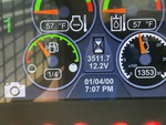General Appearance with Hour Meter / Odometer