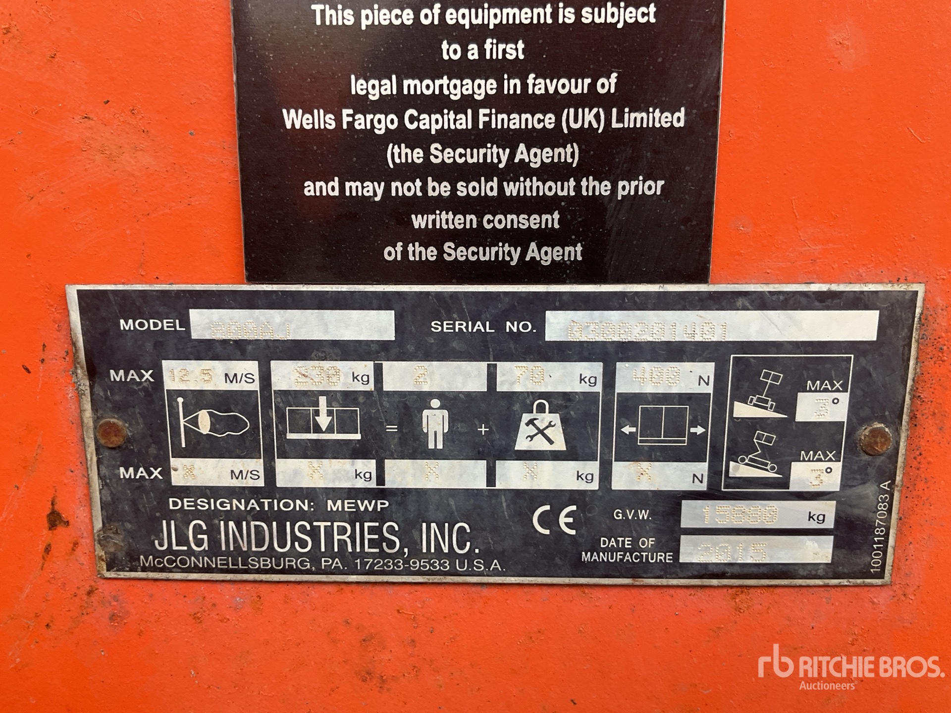 2015 JLG 800AJ