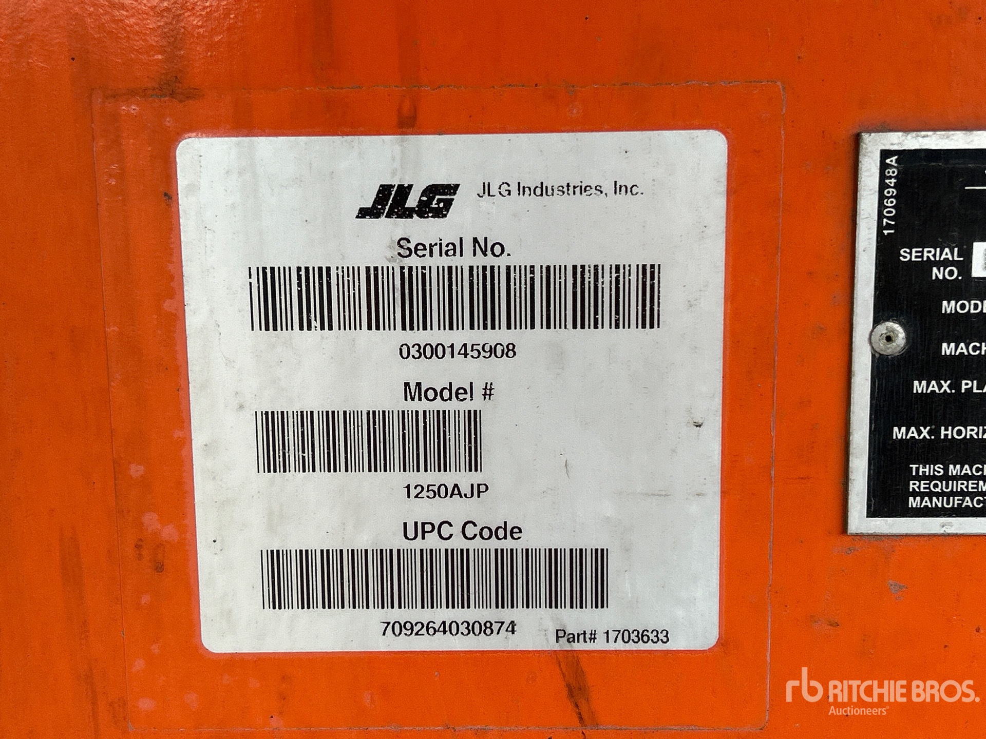 2011 JLG 1250AJP