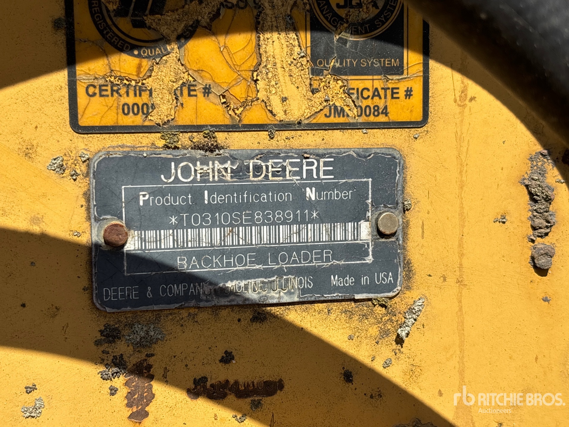 1998 John Deere 310SE