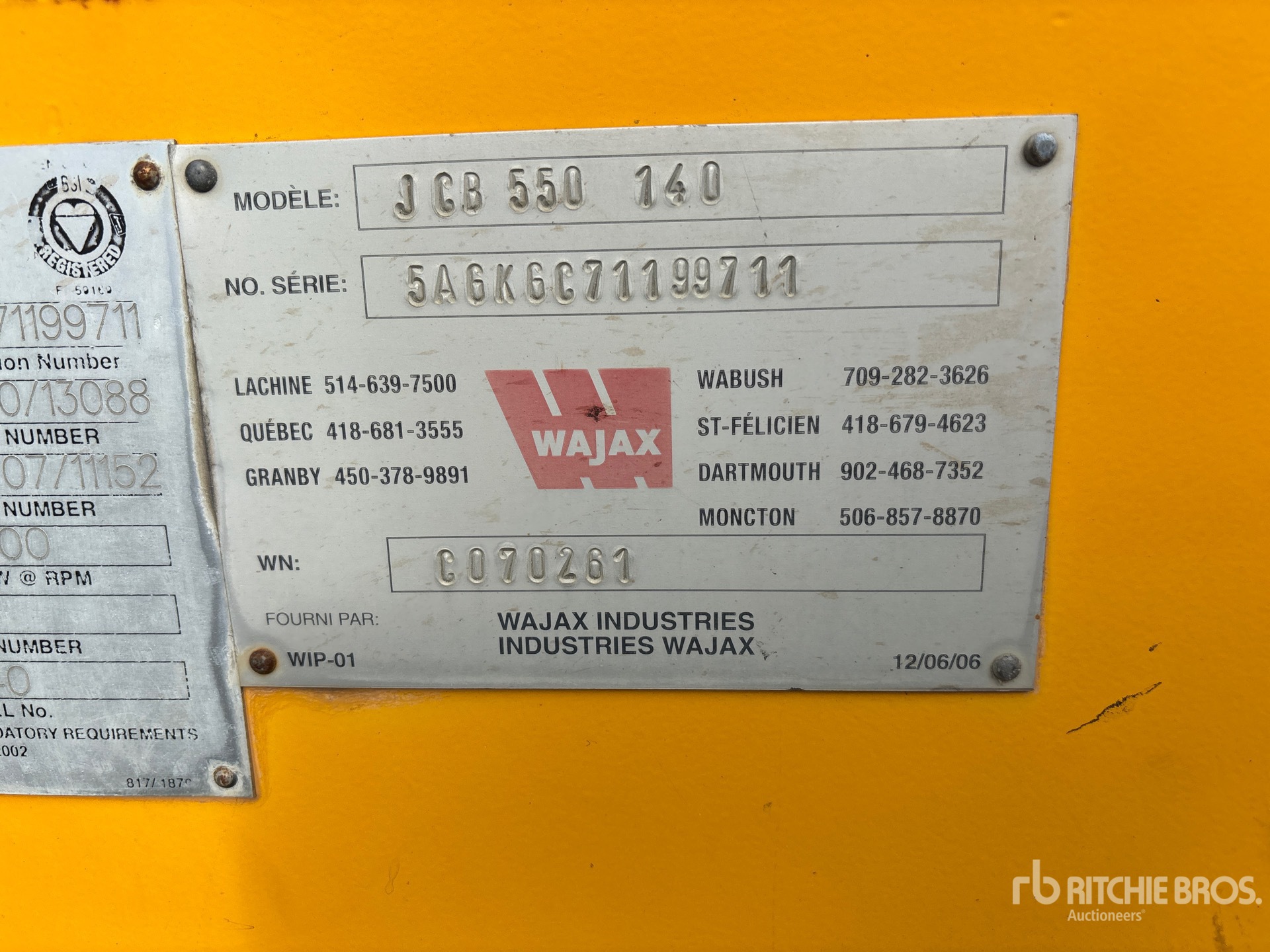 2007 JCB 550-140