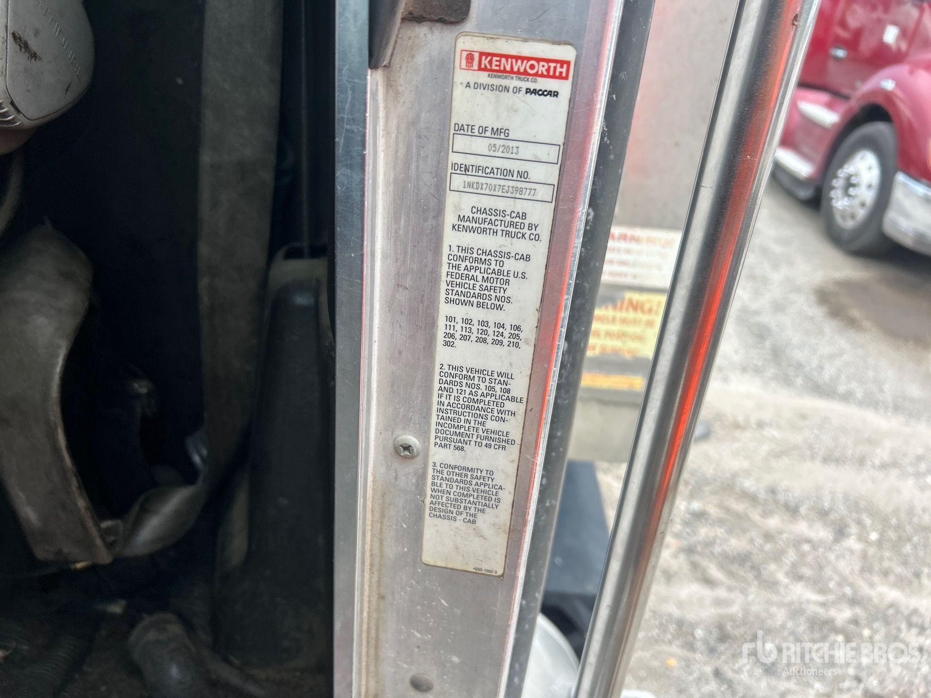 2014 Kenworth T800