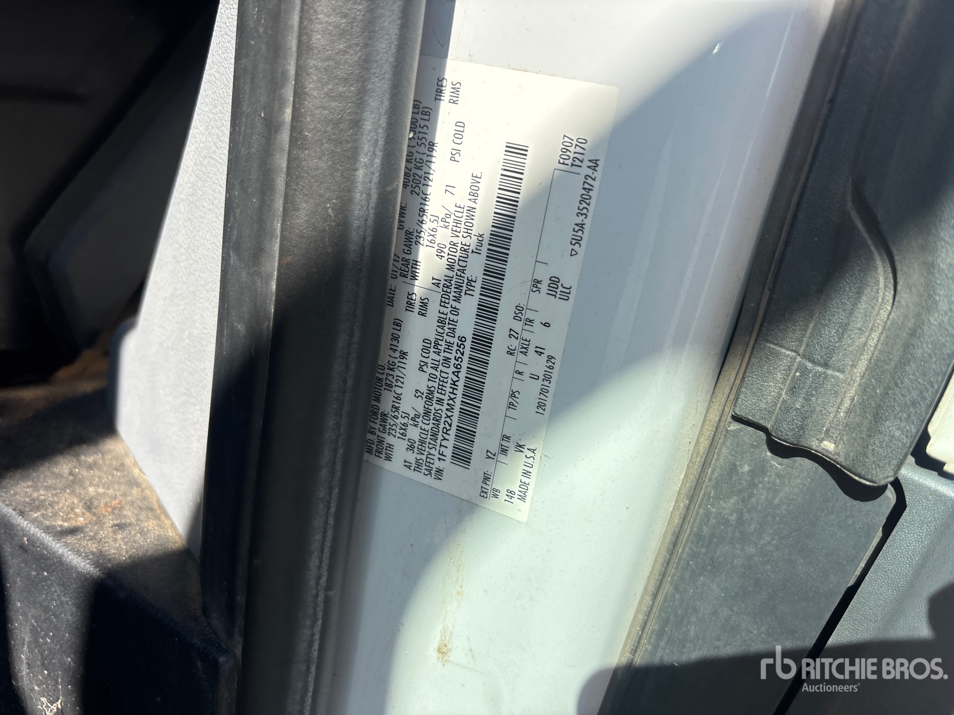 2017 Ford TRANSIT 250