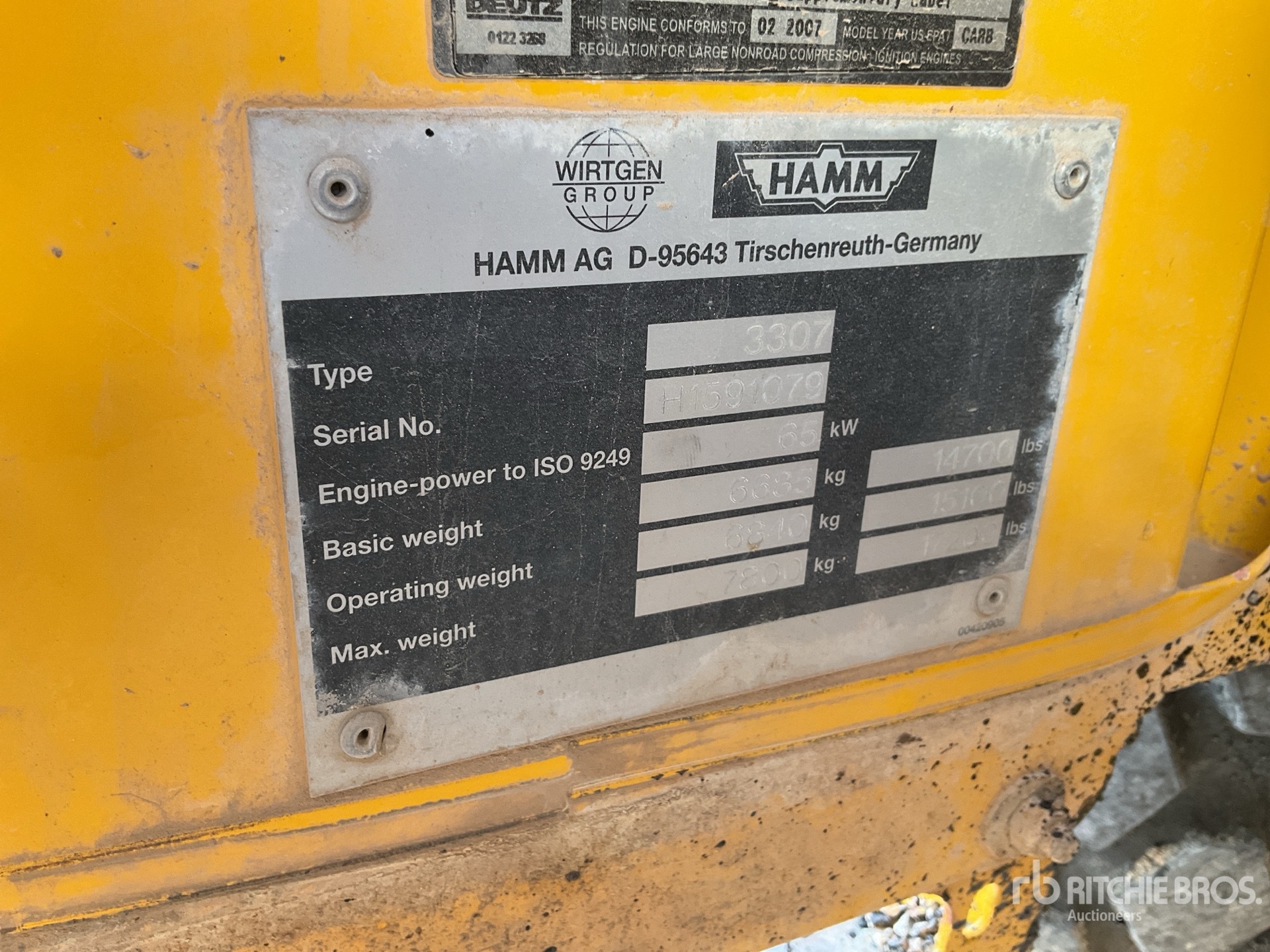 2007 Hamm 3307