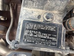 Motor with Emission Label