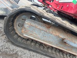 Undercarriage with Left Track Tensioner