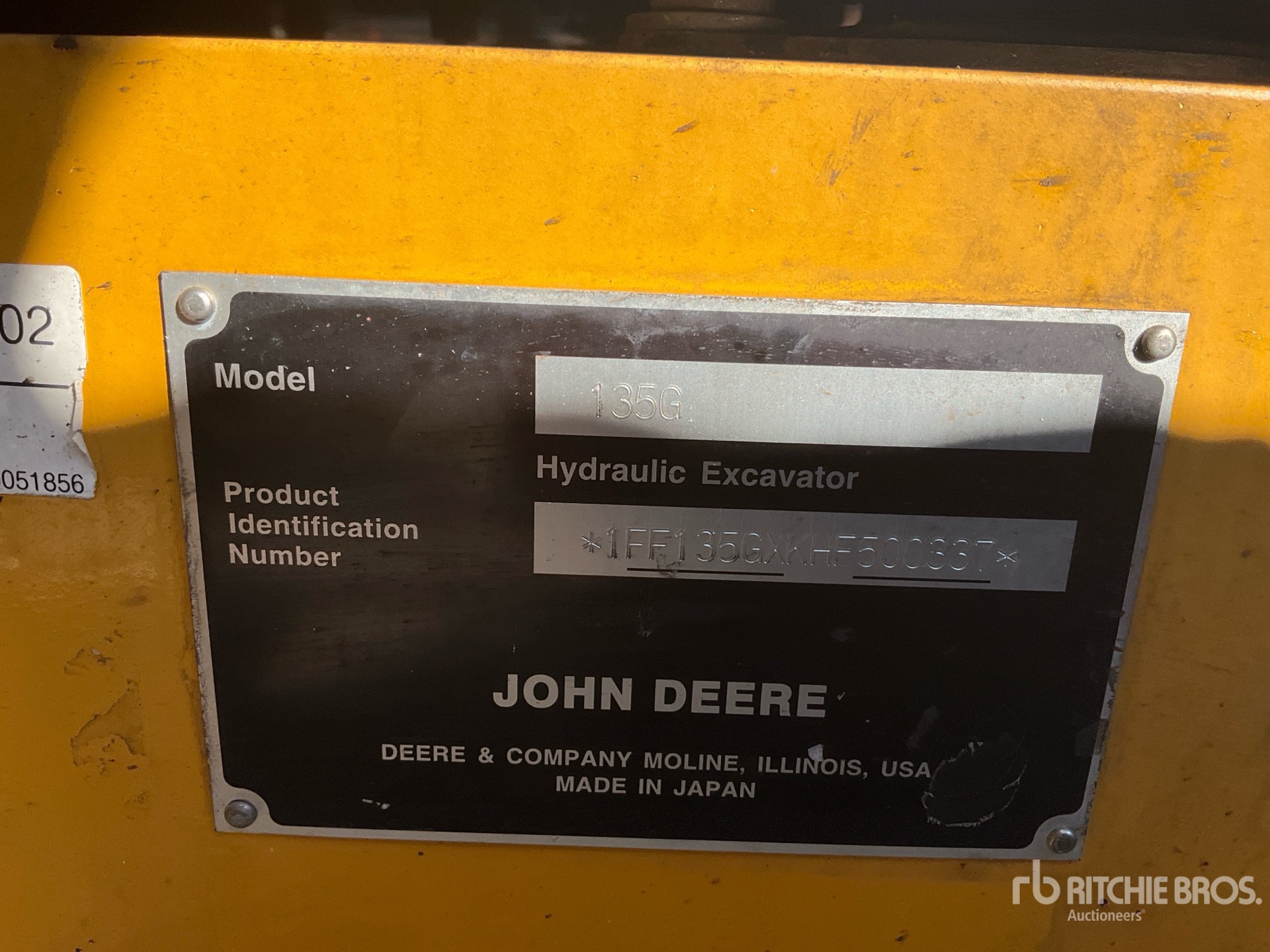 2017 John Deere 135G